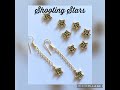 Shooting Star Earrings - Beginners Beaded Earrings