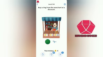 Easy Game Level 144 buy a ring from the merchant at a discount