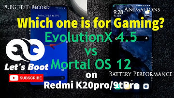 EvolutioX 4.5 VS Mortal OS 12beta || Gaming & UI Comparision || Which one should I choose?