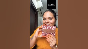 👌❤️ #shorts #Zouk #bags #rakshabandhan #gifting #rakhi #siblings #shopping #new #rakhiwithzouk