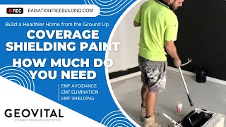Coverage of Shielding Paint - Radiation-Free Building