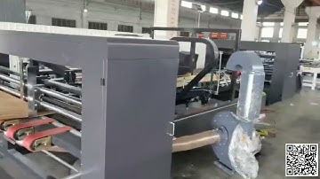 XY-AFG-1400X2800MM Automatic corrugated box folder gluer machine #xinyu #diace