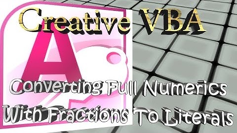 إحصل على نص كامل يمثل رقماً بجزئيه الصحيح وكسره العشري - إبداعات VBA §28