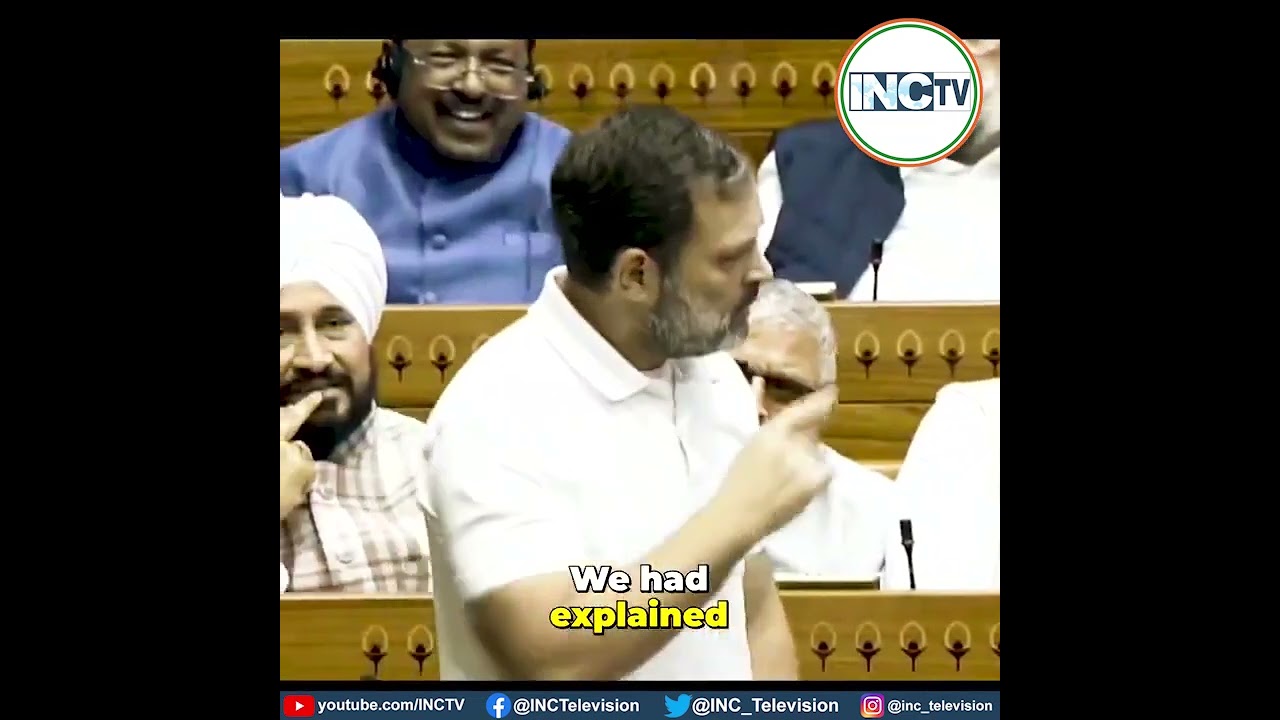 This Constitution is always going to rule India!...: Shri Rahul Gandhi