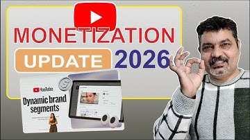 Breaking YouTube Monetization Update 2026 | Dynamic Brand Segments | #update