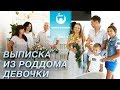 Выписка из частного роддома Генезис Днепр. Девочка Алиночка