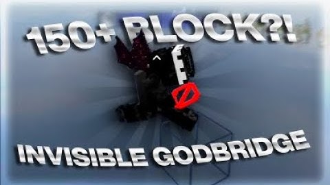 150+ Block Invisible Godbridge on McPlayHD (world record?)