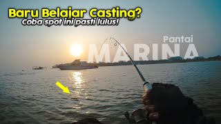 ULTRALIGHT CASTING KERAPU PAKAI UMPAN MINNOW PALING JITU