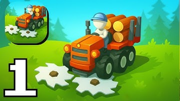 Tree Cut Master: Wood Harvest - Gameplay Walkthrough Part 1 - Cut Trees Harvest Wood (iOS, Android)