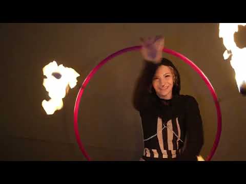 Fire performing Reel