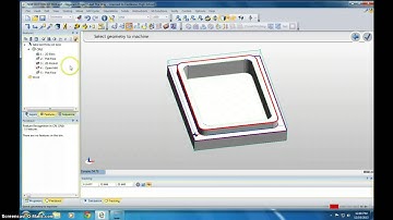 Edgecam Bottom of Box Tutorial