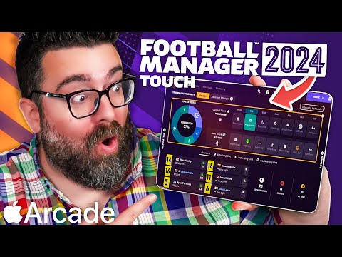 FOOTBALL MANAGER 2024 TOUCH on APPLE ARCADE | First Look & Review of FM24 Touch / FMT24 - YouTube