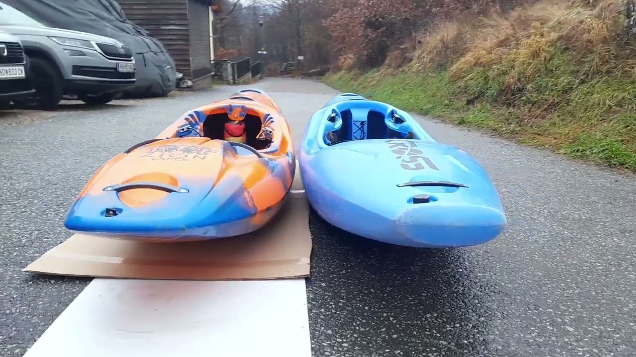 EXO Zion Creek L VS ZET Cross Kajak