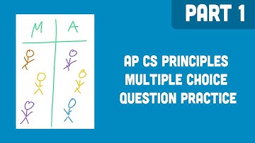 AP Computer Science Principles Multiple Choice Practice (Part 1)