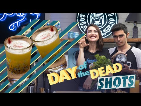 Day of The Dead Shots // Tekila İle Yapılan Kokteyl Tarifleri