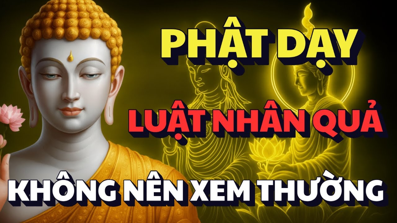 PHẬT DẠY: LUẬT NHÂN QUẢ Ở ĐỜI RẤT QUAN TRỌNG KHÔNG NÊN XEM THƯỜNG - HIỂU ĐƯỢC SỐNG MỘT ĐỜI BÌNH AN