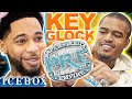 Key Glock Shows DY Krazy His Blue Diamond P.R.E. Ring at Icebox!