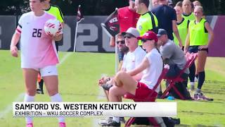 WKU Women s Soccer draws Samford in exhibition finale