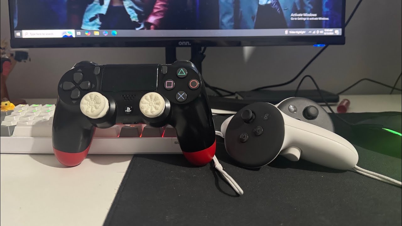 (ASMR) Controller Sounds PS4 and Quest 3s💤😴😴