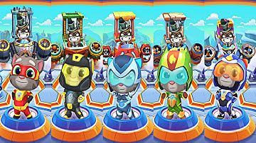 Talking Tom Hero Dash - All Superheroes Tom