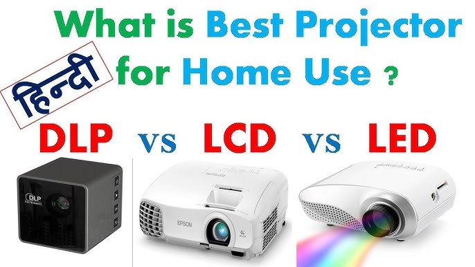 kalk ketcher kig ind DLP vs LCD vs LED | Projecter types and How it works Explain in hindi -  YouTube