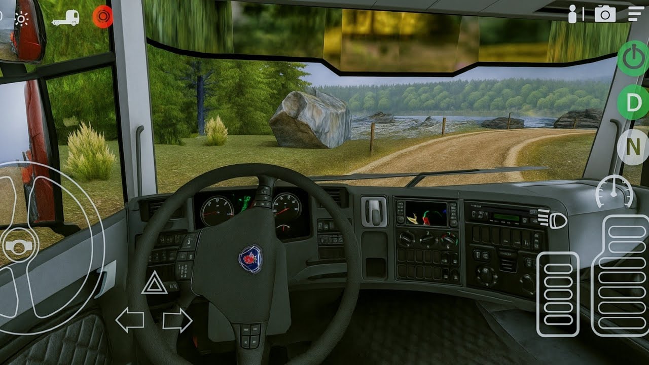 🚛Universal Truck Simulator✅Crane Truck Delivery 🛣ULTRA Graphics🚦 Scania R Series truck  v 2.0.0