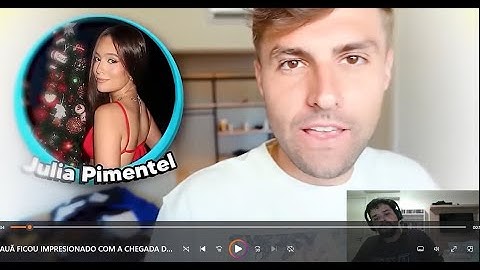 O CAUÃ FICOU IMPRESIONADO COM A CHEGADA DELA!! (REACT Rezende Evil)