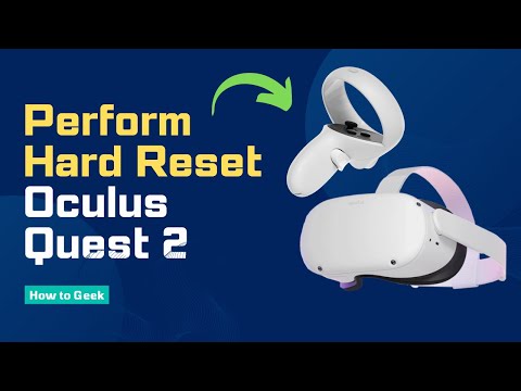 Can you do a Hard Reset on Oculus Quest 2 - YouTube