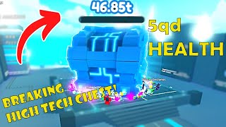 BREAKING PET SIMULATOR X HIGH TECH CHEST! (5 QUADRILLION HEALTH!) BUT THEN THIS HAPPENED...