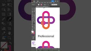 Beginner vs Professional Graphic Designer in Illustrator | Tips & Tricks #grptrend #illustratortips