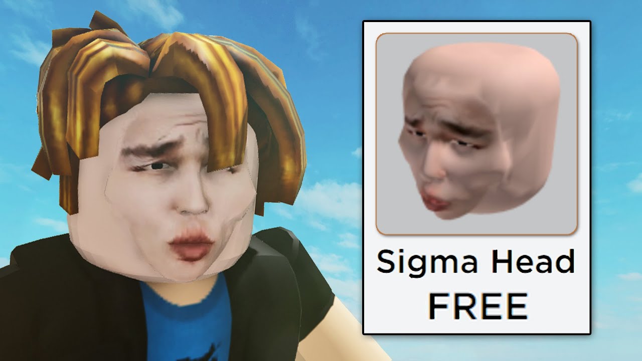 Roblox how to Get SIGMA FACE for FREE! 