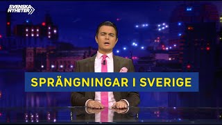 Sprängningar i Sverige