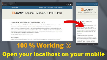 how to see your localhost website on your mobile phone | Access localhost from mobile | {100% Work}