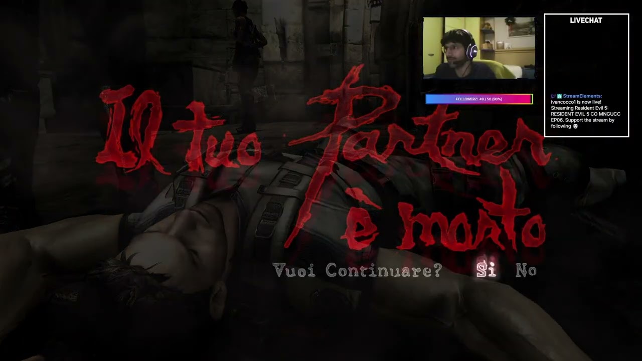 RESIDENT EVIL 5 CO MNGUCC EP07 quasi finito aoooooooooooo