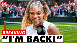 Download Lagu What Serena Williams JUST ANNOUNCED Is INSANE \u0026 Changes EVERYTHING! Tennis Fans in SHOCK! MP3 Download Lagu What Serena Williams JUST ANNOUNCED Is INSANE \u0026 Changes EVERYTHING! Tennis Fans in SHOCK! MP3