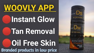 WOOVLY App| Mancode detan| Skin care products|Beauty products|WOOVLY app se product kaise order kare screenshot 3