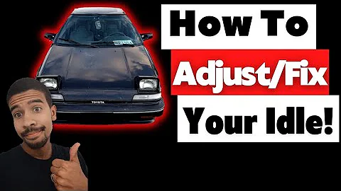 How To Adjust and Fix Your Idle on your Ae92 Corolla!