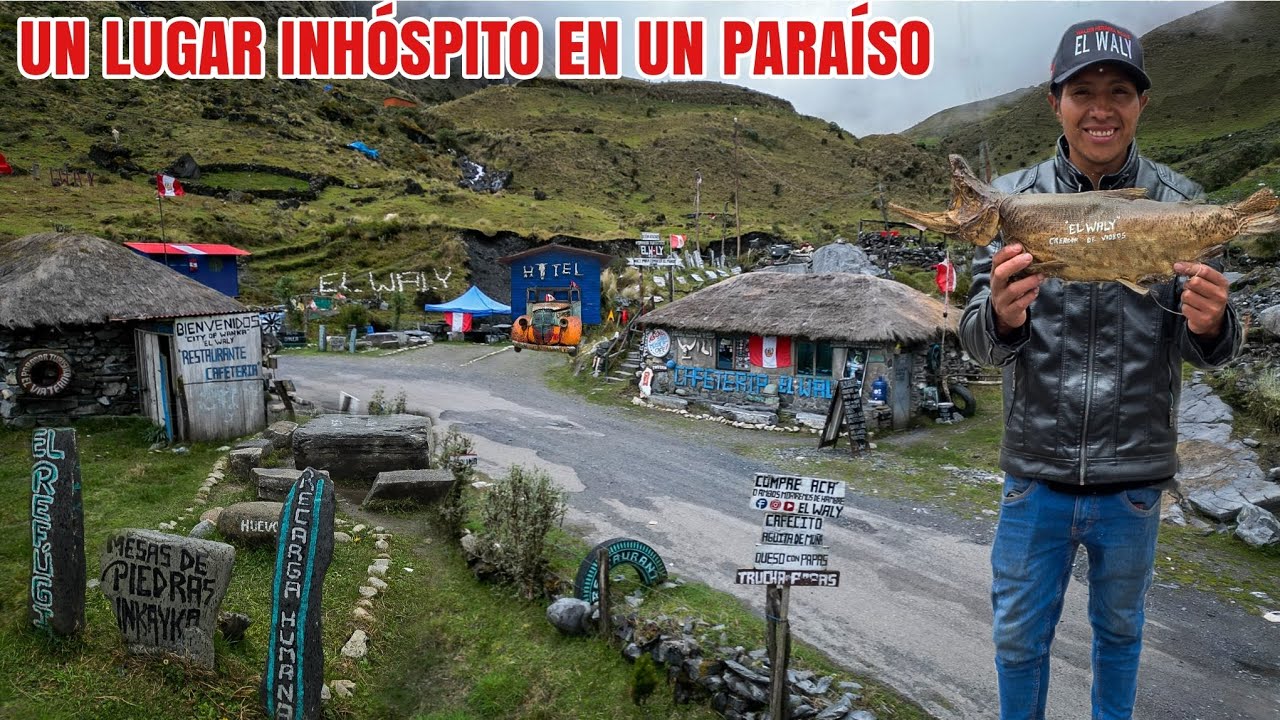 Este HOMBRE TRANSFORMO su montaña en un PARAÍSO lleno de piedra