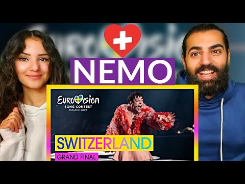 🇨🇭Reacting to Nemo - The Code (LIVE) | Switzerland | Grand Final | Eurovision 2024