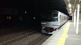 ついに！横須賀線E217系Y1編成が廃車回送される！川中島駅通過