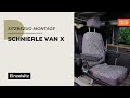 Sitzbezüge beziehen - Schnierle VanX Einzelsitz