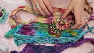 How I Make My Shibori Ribbon