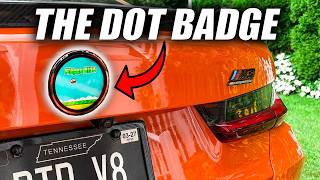 Installing The DOT (Digital Badge) on my BMW M3