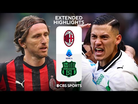 AC Milan vs. Sassuolo: Extended Highlights | Serie A | CBS Sports Golazo