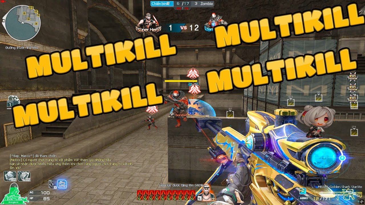 TXT - 3Z CÁ MẬP FAKE BẮN QUÁ ĐÃ - Tiến Zombie V4