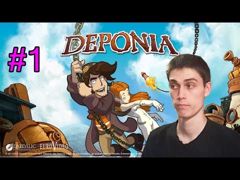 Видео: Deponia Прохождение ИДЕАЛЬНЫЙ ПЛАН #1