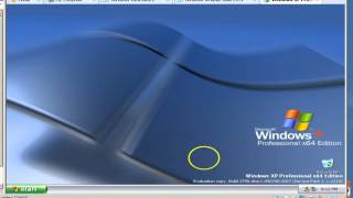 Windows XP Professional x64 bit (Build 3790) In VMWare Workstation