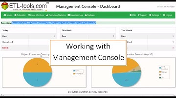 How To Use Management Console | Advanced ETL Processor Tutorial 🎥