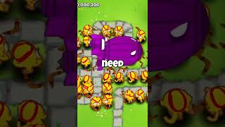 How many Boomerang Monkeys to pop a Moab in BTD6?