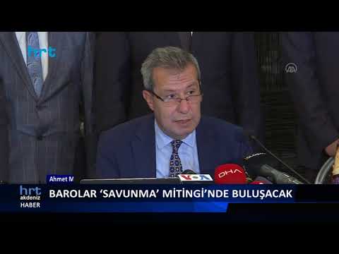 Barolar ‘Savunma’ Mitingi’nde buluşacak İ